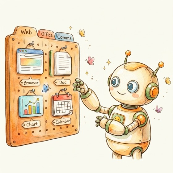 Tools catalog illustration